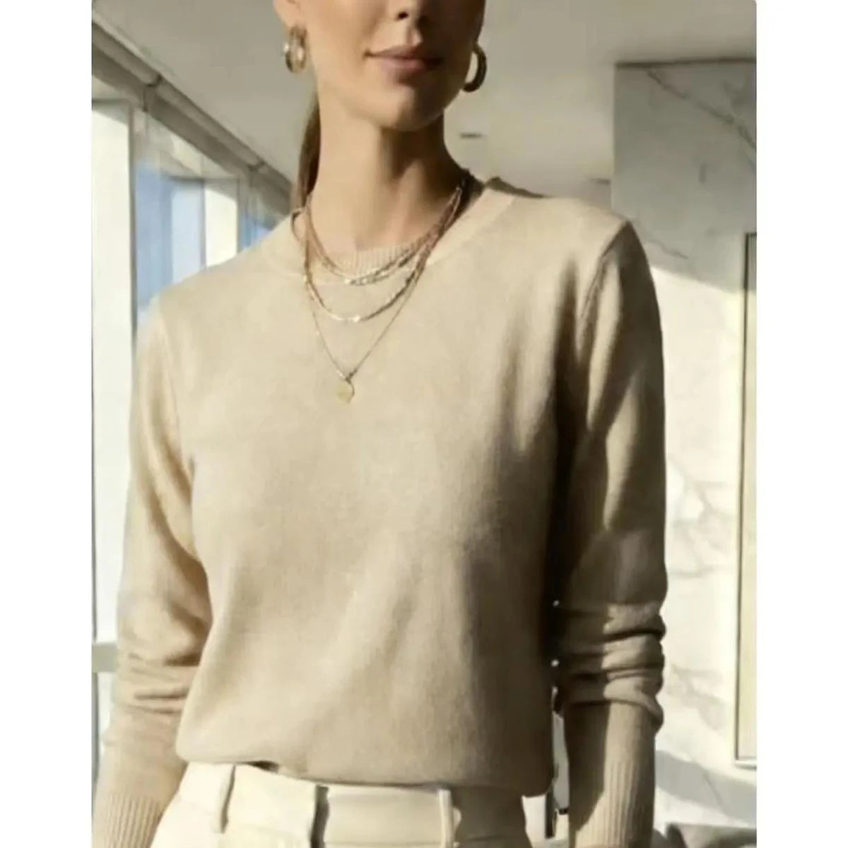 (KIT COM 3) Suéter Tricot Modal Feminino | PROMOÇÃO OUTONO